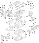 06h-109-022-bb Volkswagen Genuine Exhaust Camshaft 06h-109-022-bb Volkswagen Genuine Exhaust Camshaft
