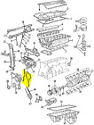 11-14-1-707-260 Bmw Genuine Oem Front Cover Gasket