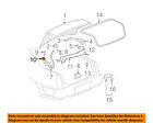 11500324 Gm Cadillac Oem Dts Trunk Washer