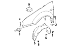 1j5-845-571-b Volkswagen 1j5845571b Genuine Oem 1j5-845-571-b Volkswagen 1j5845571b Genuine Oem