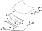 65810-3sg0a Nissan Genuine Oem Front Seal