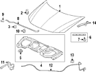 74192-tr3-a00 Honda Genuine Oem Front Seal