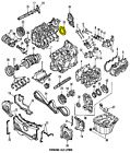 806786040 Subaru Genuine Oem Rear Main Seal
