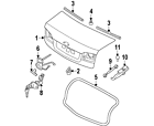 81225-2g000 Kia Genuine Oem Front Seal 81225-2g000 Kia Genuine Oem Front Seal