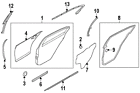 82838-4ga1b Infiniti Genuine Oem Front Seal