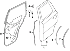 82839-3ja1a Infiniti Genuine Oem Front Seal