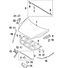 86435-1f000 Kia Genuine Oem Front Seal
