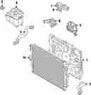 958-106-032-02 95810603202 Porsche Genuine Oem Thermostat Housing