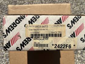 0925-0072 Andrews 298135 Cam Set Part No. Vn-p#298135