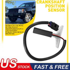 Qzwzcgq-ram-97-01 Auxito Crankshaft Crank Angle Position Sensor For 1997-2003 Dodge Dakota Durango Ram