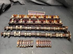 M52b28tu Bmw 1748042f E46 E39 M54b25 M52tu M54 Camshafts Cams Trays Caps Intake Exhaust Pair M52b28tu Bmw 1748042f E46 E39 M54b25 M52tu M54 Camshafts Cams Trays Caps Intake Exhaust Pair