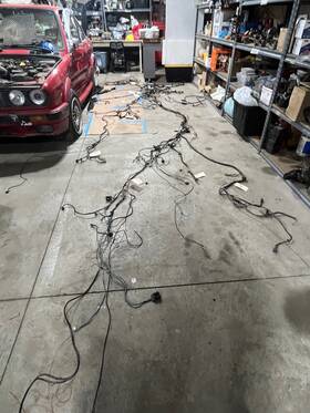61111394335 Bmw E30 325ix Main Body Electrical Harness - Power Sunroof 61111394335 Bmw E30 325ix Main Body Electrical Harness - Power Sunroof