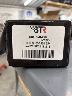 Btr-lsmt400 Brian Tooley Racing Btr Ls 400 Medium Turbo Camshaft Btr-lsmt400 Brian Tooley Racing Btr Ls 400 Medium Turbo Camshaft