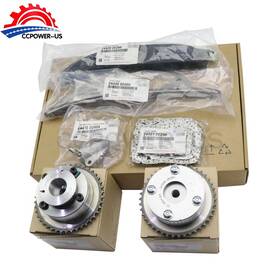 243502e201 Ccpower Oem Timing Chain Kit And Exhaust Intake Cam Sprocket For Elantra Tucson Forte Soul