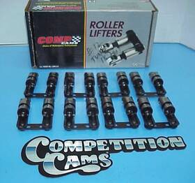 894-16 Competition Cams 16 Comp .842 Inch Cutaway Intake Offset Solid Roller Lifters For Sb Chevy