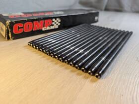 95816-16 Crane Cams 52634-16 16 Chromoly 9.000 Inch Long 3/8 Tips Pushrods Great Condition