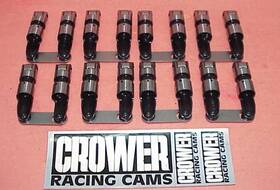 66292-16 Crower 16 Intake Offset .842 Inch Cutaway Roller Lifters For 18 Sb Chevy Hippo