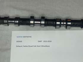 5047647ac Dodge 13-16 Dart 2.0l Engine Intake Head Camshaft Genuine 2013 2014 2015 2016 5047647ac Dodge 13-16 Dart 2.0l Engine Intake Head Camshaft Genuine 2013 2014 2015 2016