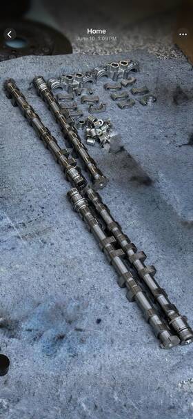 248606 Ferrari California 4 Exhaust Cam Shaft 248606 Ferrari California 4 Exhaust Cam Shaft