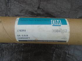 5232695.buy Gm 3904362 Nos Solid Lift Camshaft #3904362 Bb Chevy And Lifters #5232695.buy Now/offr