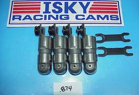 382-rhso Isky Cams 4 Endurance Plus Roller Lifters Cutaway .874 Inch Ford 351