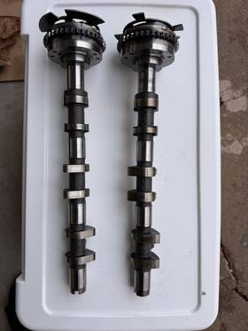 C2d50060 Jaguar 3.0 Supercharged Camshafts Intake And Exhaust Set Oem 28k Miles Aj126