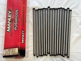 25756-16 Manley 25756 Chrys 440 Adj Rocker Cup And Tip 3/8 Inch Pushrods 8.995 Length Qty 16