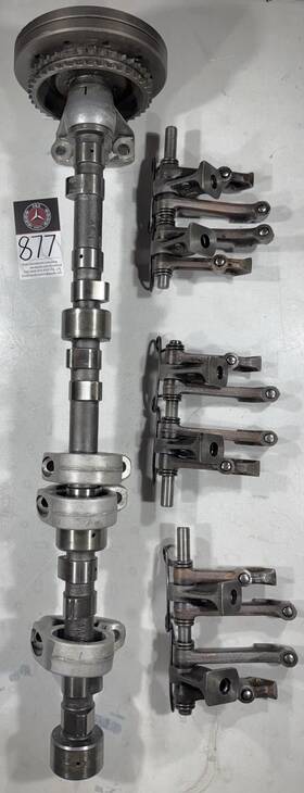 1980550310 Mercedes-benz W189 Adenauer 300d Cam Shaft With Rocker Arms 877