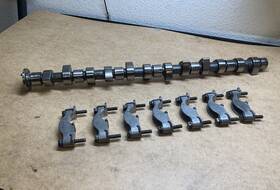 6030510301 Mercedes-benz Om603 Camshaft With Bearing Caps W126 W124