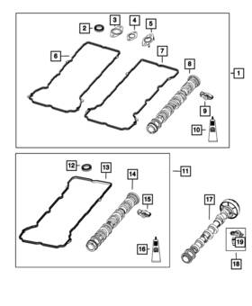 68661146aa Mopar Genuine Intake Camshaft Kit
