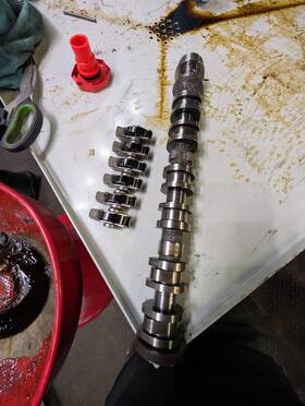 68661147ab Mopar Oem Right Side Intake Camshaft 3.6l Complete Cam Kit Used