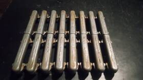 1191800266 Oem Mercedes Metal Aluminum Cam Oilers Tubes M119 Genuine