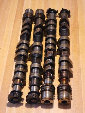 G3102p4141436 Oem Audi A4 A6 3.0 30v Camshafts Set Of 4 Intake Exhaust Dohc V6 Genuine