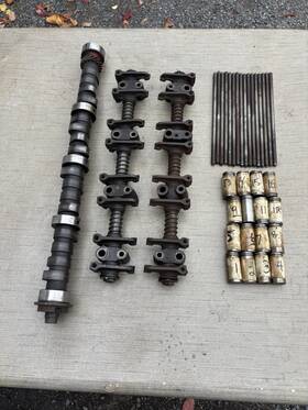 J2-j2r Oldsmobile 1957-1958 371 J2/j2r Cam / Solid Lifters/adjustable Rockers/pushrods