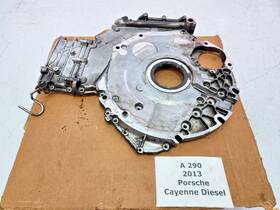 059109129 Porsche 13-16 Oem Cayenne 958 V6 Engine Motor Crankshaft Sealing Flange