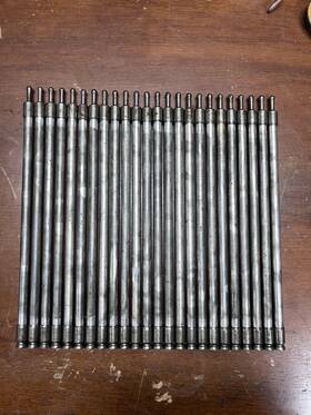 K4851 Rolls-royce Phantom Iii Complete Set Of 24 Push Rods 1936 - 1938 V-12 Engine