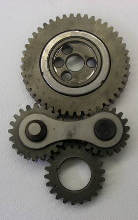 Sum-g6700 Summit Racing Used Sbc Cam Gear Drive Noisy Dual Idler Set