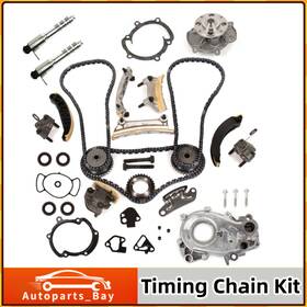 12600461 Susucar Timing Chain Kit Water Pump Vtc Solenoid Fits 07-16 Cadillac Buick Suzuki 3.6l