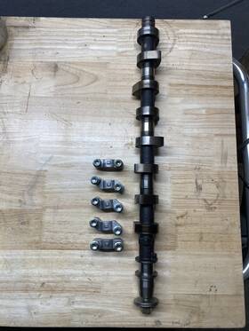 13501-67010 Toyota Camshaft With Caps 1kz-te For Lc Prado Hilux Surf 4runner Hiace