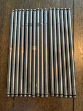 48811 Trw 16 Used 3/8 Inch Pushrods 8.690 Long Manley Smith Brothers