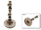 W0133-1616194 Central Engine Camshaft Fits Vw Transporter