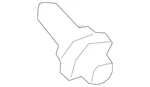 Genuine Honda Bumper Cover Support Rail Bolt 90149-SA0-003. Fixed Price $7.00.