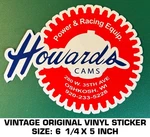 Howards Cams Power & Racing Equip. - Vintage Original Vinyl Decal Sticker. Fixed Price $9.40.