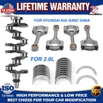 G4NA G4NC Engine Crankshaft+conrod+bearing Kit For Hyundai Sonata Kia Soul 2.0L. Fixed Price $199.95.