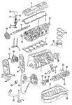 Genuine Volkswagen Engine Crankshaft Sealing Flange Gasket 026-103-181-B. Fixed Price $9.31.