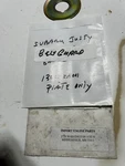 Belt Guard/shield "used" Fits Subaru Justy 1189CC EF12 Sohc 1987-1994. Fixed Price $7.50.