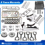 Engine Overhaul Pistons Gasket Kit For Bmw N54 3.0L 335I E90 E92 E88 E60 E71 F02. Fixed Price $135.77.