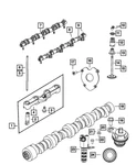 11-23 Dodge Challenger Engine Camshaft Mopar New Oem 5037379BC. Fixed Price $456.96.