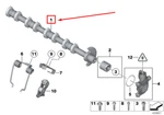Mini Cabrio R57 Engine Eccentric Shaft 11377533888 Original No Duties. Fixed Price $1212.66.