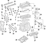 Genuine Mazda Bearing Set L3Y2-11-SH0. Fixed Price $108.57.